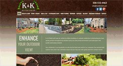 Desktop Screenshot of kandkmulch.com